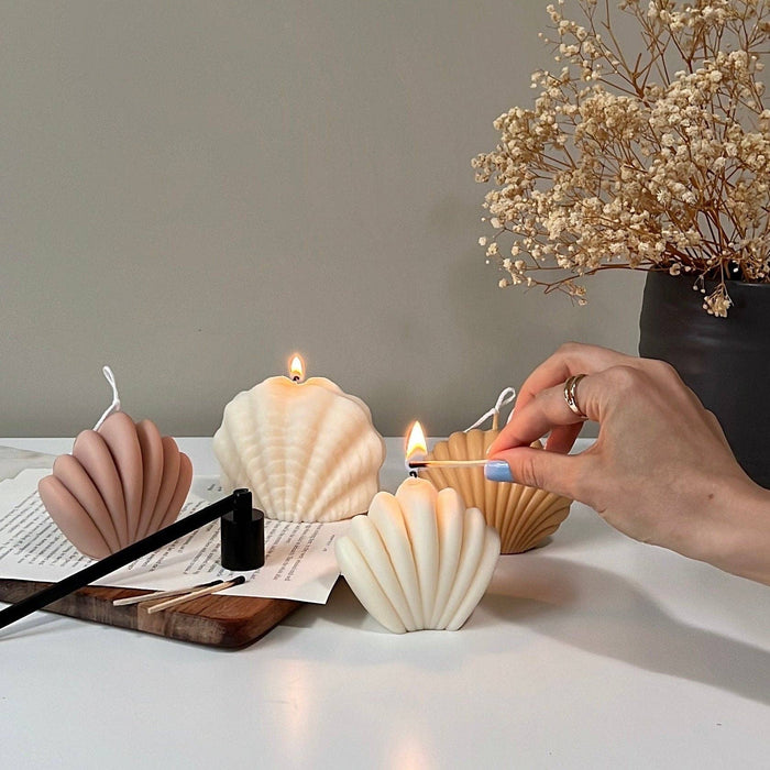 Scallop Shell Candle