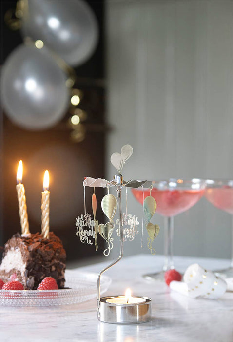 Rotary Candleholder, Let's Celebrate