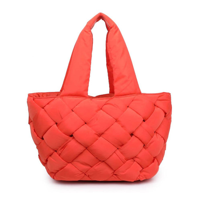 Intuition East West Woven Nylon Tote