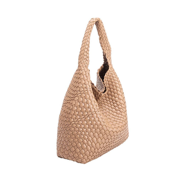 Johanna Nude Recycled Vegan Shoulder Bag