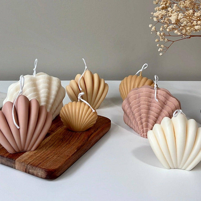 Scallop Shell Candle
