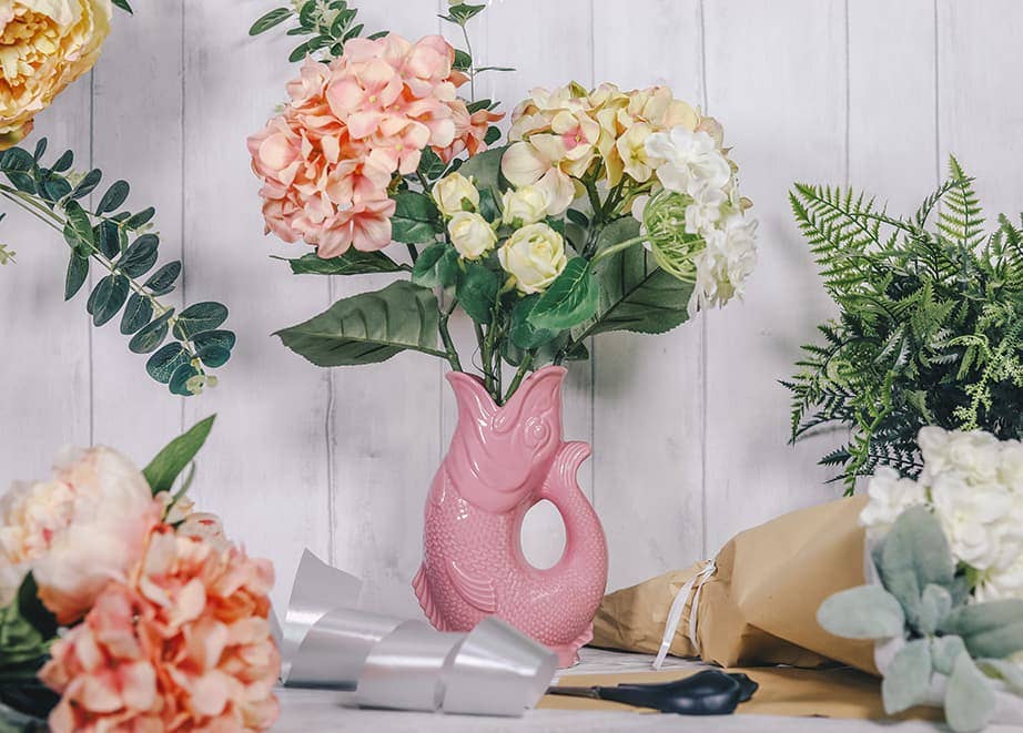 Pearl Lustre Gluggle Jug