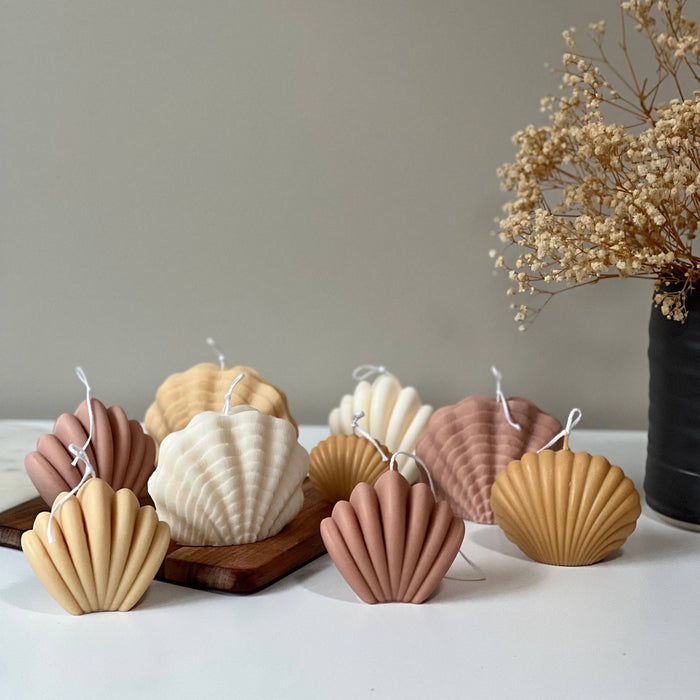 Scallop Shell Candle