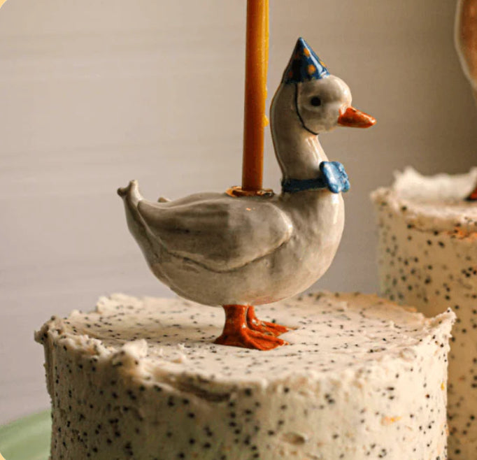Blue Goose Cake Topper