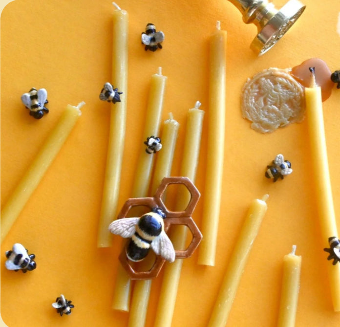 Beeswax Candle Set of 10