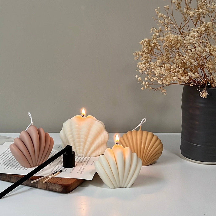 Scallop Shell Candle
