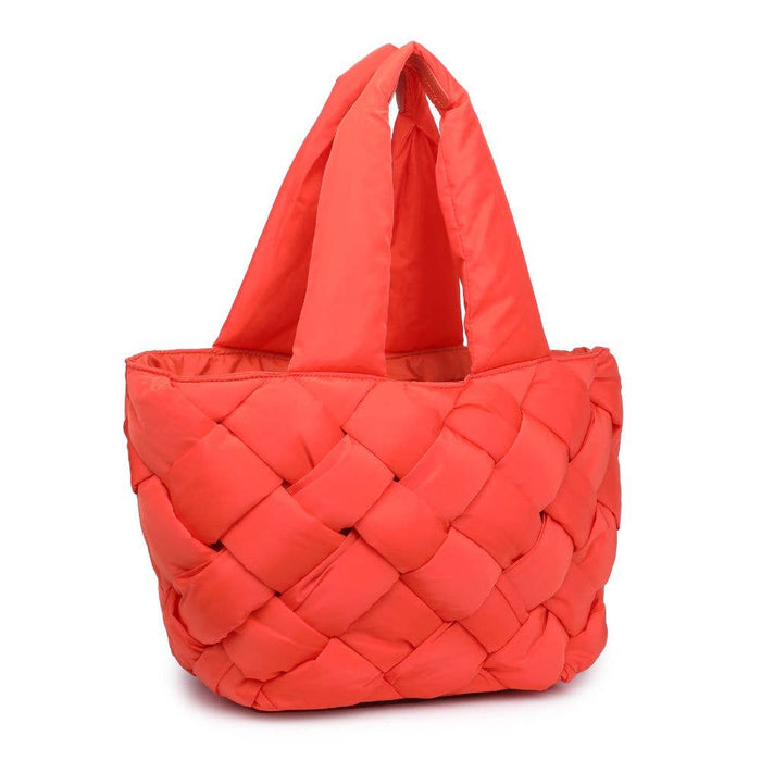 Intuition East West Woven Nylon Tote