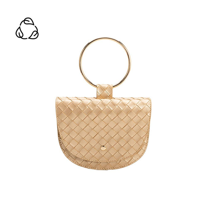 Felix Gold Recycled Vegan Top Handle Bag