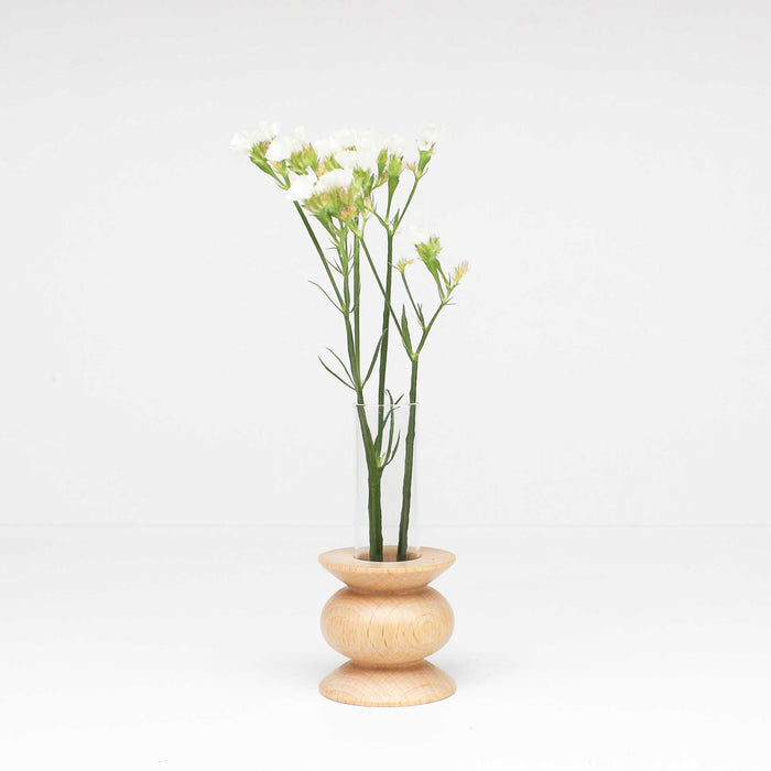 Totem Wooden Table Vase - Short Nº 5