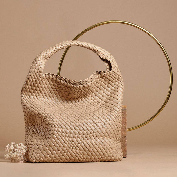 Johanna Nude Recycled Vegan Shoulder Bag
