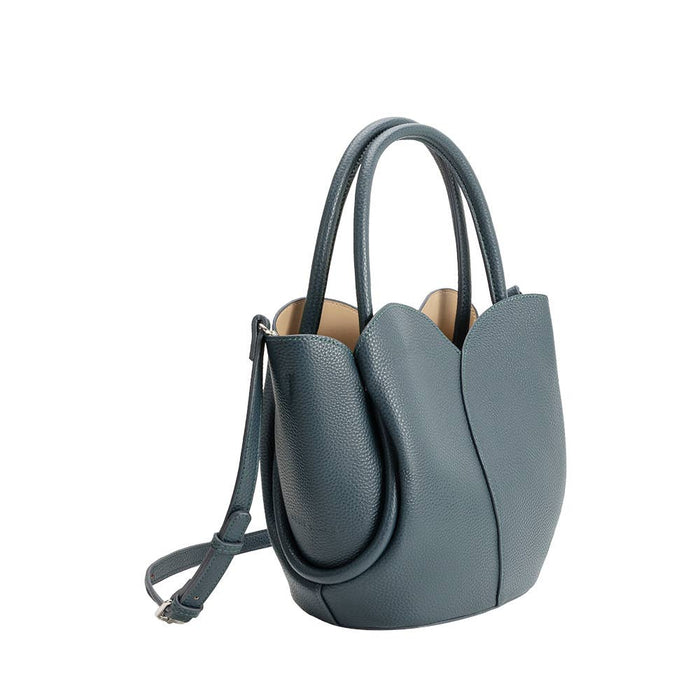 Tulip Peacock Recycled Vegan Top Handle