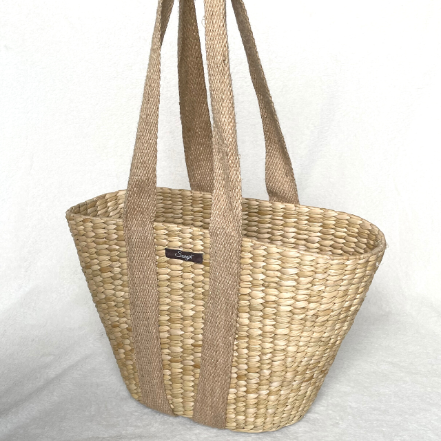 Saanjh Tote Basket Bag | Spring & Autumn All-season Handbag