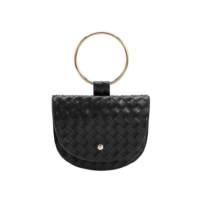 Felix Black Recycled Vegan Top Handle Bag