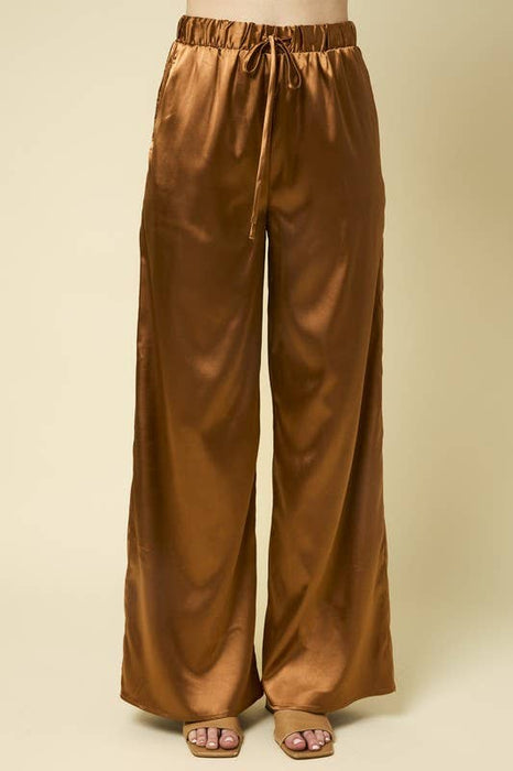 Satin Pocket Pants