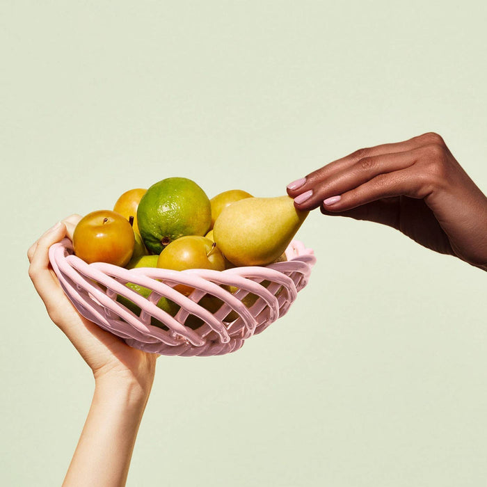 OCTAEVO Sicilia Ceramic Basket - Small