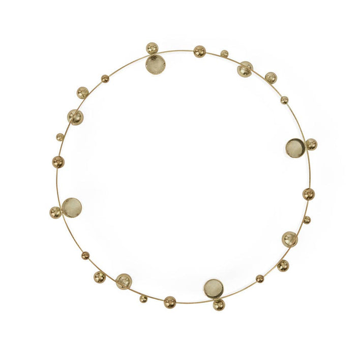 Pearl Advent Candleholder - Silver