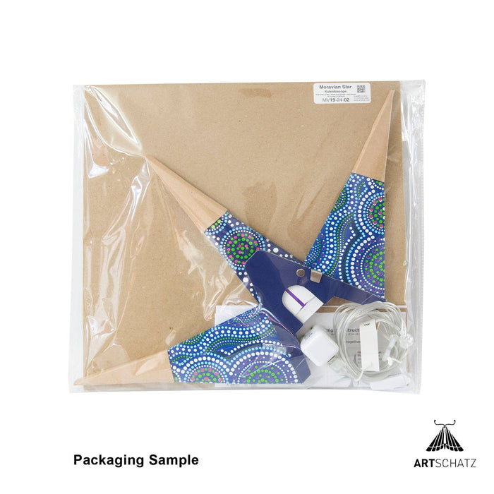 Moravian Star 12" White Paper Lantern Star