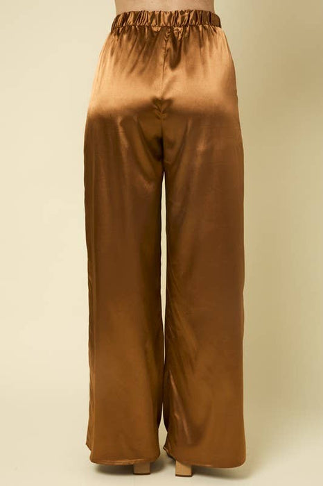 Satin Pocket Pants