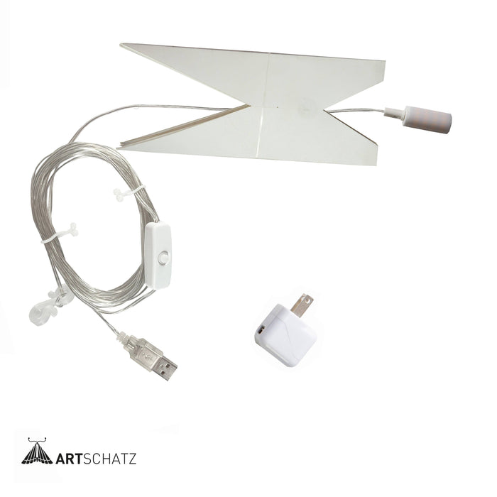 Snowflake Ice Star - 8 inch