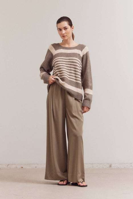 Wide Leg Tencel Pants