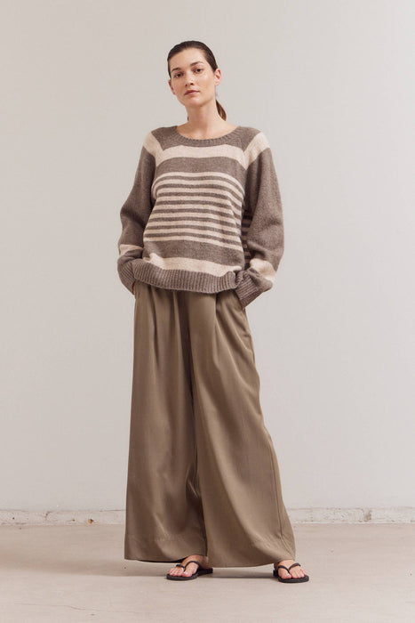Wide Leg Tencel Pants