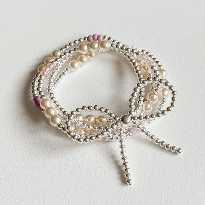 Bow Sterling Silver Bracelet