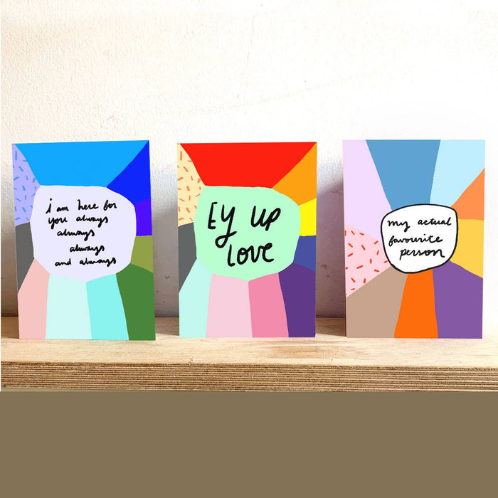 So incredibly loved greeting card