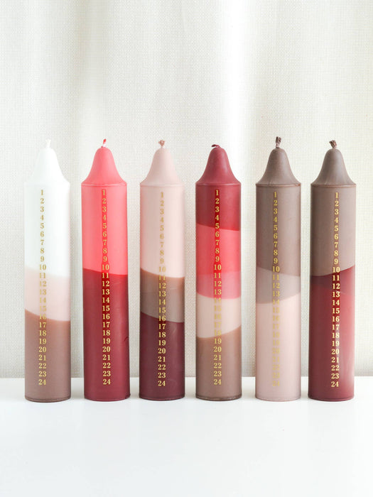 Countdown Advent Candle