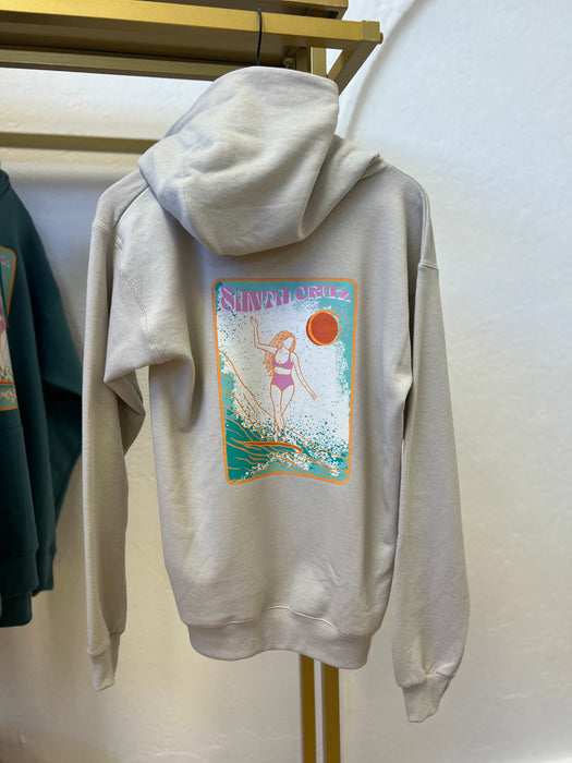 Hoodie Surfer Girl