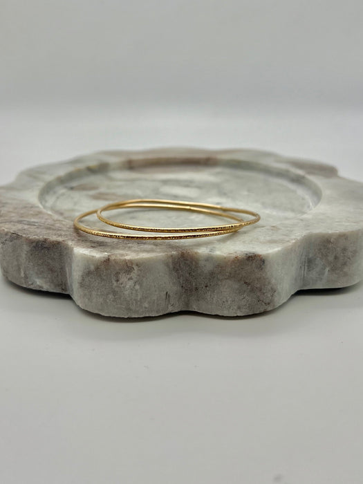 Hammered Bangle | Bracelet