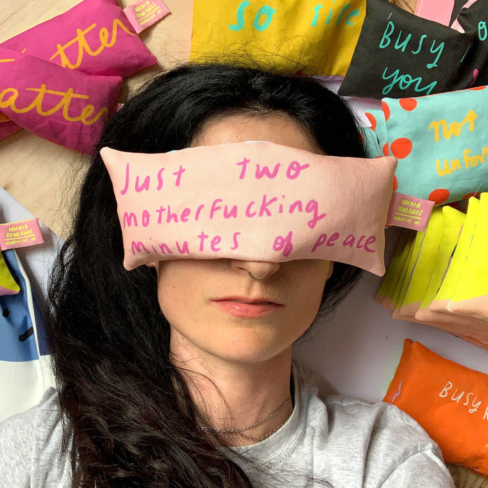 Two MF minutes lavender eyebag