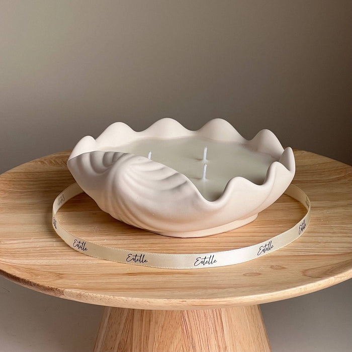 Large Clam Shell Soy Wax Candle