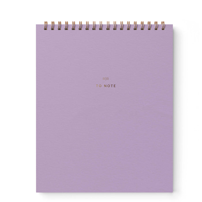 To Note Lined Notebook | 7 Colors