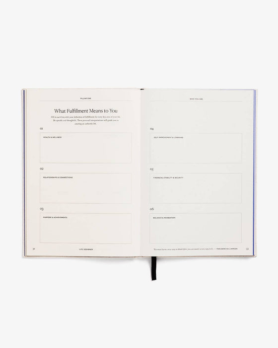 Life Designer Journal - 100+ Prompts for Self-Growth, Goals