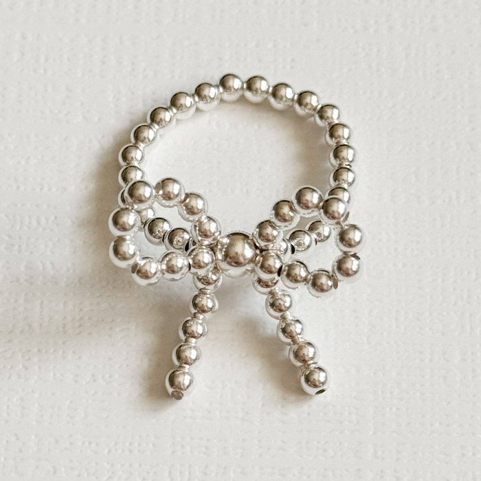 Bow Sterling Silver Ring