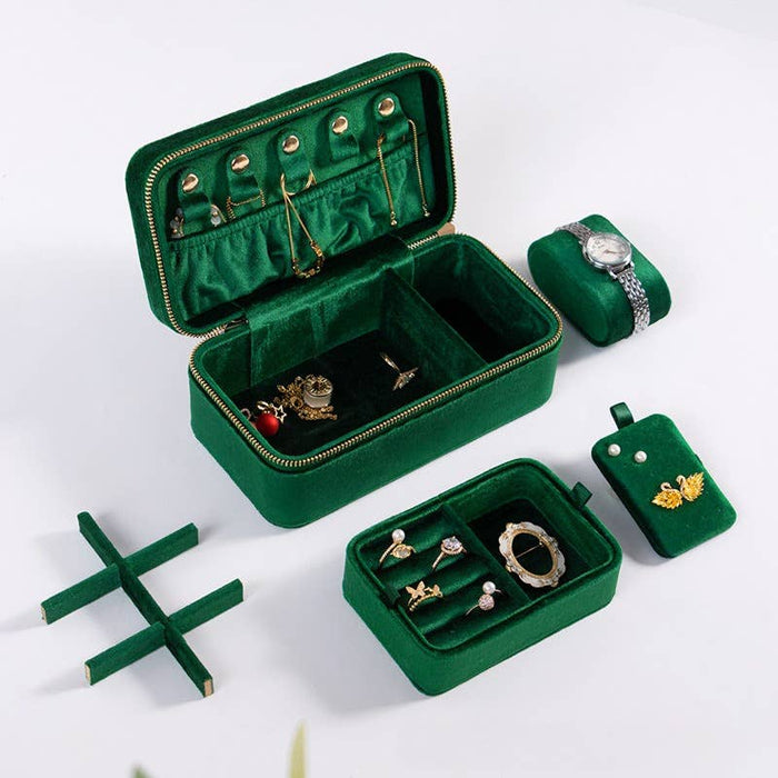 Jewelry Organizer Storage for Dresser, Multi Compartments