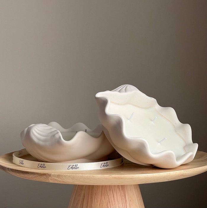 Large Clam Shell Soy Wax Candle
