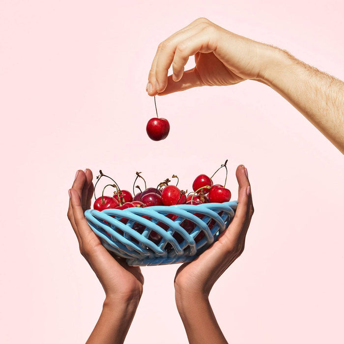 OCTAEVO Sicilia Ceramic Basket - Small