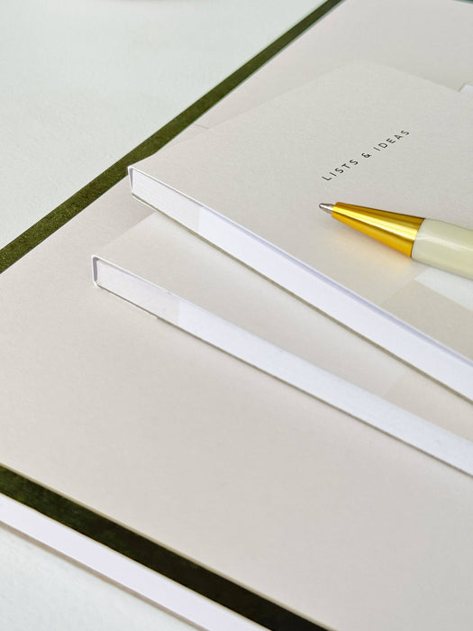 Slim To Do List Notepad with Stripe Cover