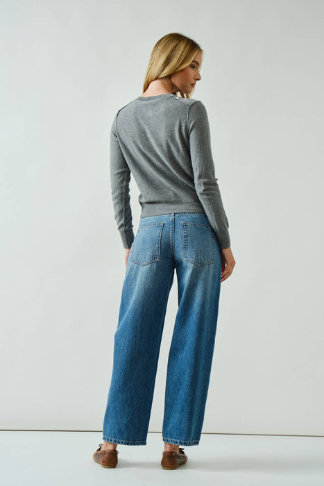 COMFY SLIM SEMI BARREL PANTS