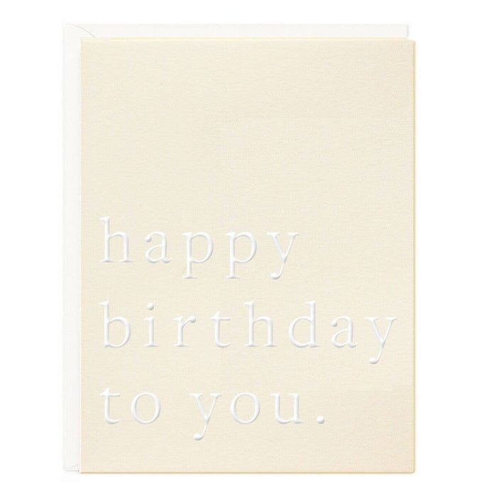 Birthday Chic Greeting Card